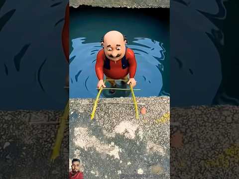 Motu ke jann bacha le Monish ne 😂 #shortsfeed #comedy #funny #motupatlu #shorts