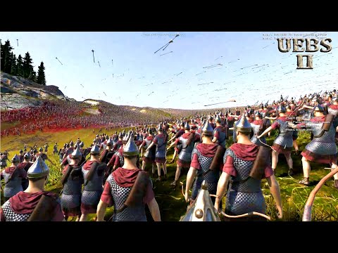 [NEW UNIT] 100,000 ROMAN ARCHERS vs 1,000,000 ZOMBIES | Ultimate Epic Battle Simulator 2 | UEBS2