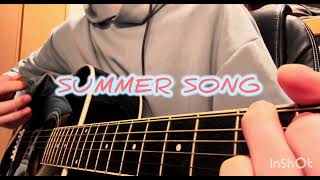 【弾き語り】SUMMER SONG / YUI（ギターカバー）by ぴよみかん