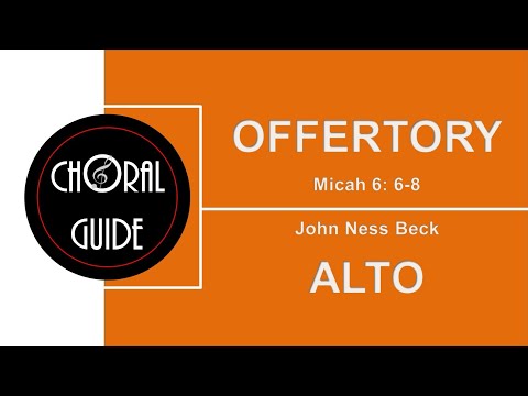 Offertory - ALTO | John Ness Beck