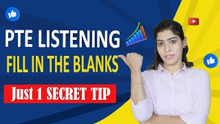 PTE Listening Fill in the Blanks | Guaranteed Full Marks in 2025. #pte #shorts