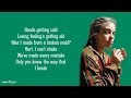 Billie Eilish - idontwannabeyouanymore (Lyrics)