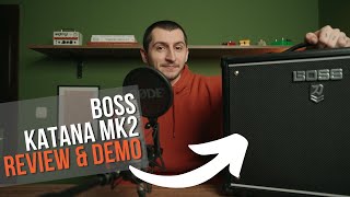 Video thumbnail for BOSS Katana 50 MKII Review & Demo by Musician Wave