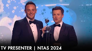 Ant and Dec&#39;s 23rd TV Presenter win!