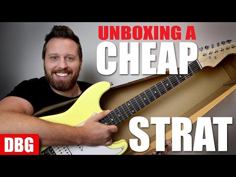 Unboxing a Super Cheap Donner Guitar...But Is It Worth Buying ?