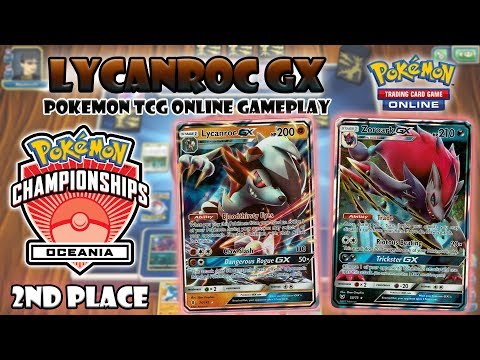 Lycanroc GX/Zoroark GX - Pokemon TCG Online Gameplay