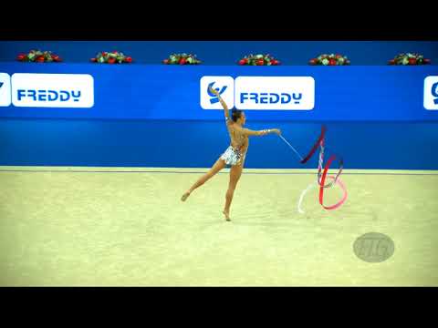 JERMAN BUKAVEC Aja (SLO) - 2017 Rhythmic Worlds, Pesaro (ITA) - Qualifications Ribbon