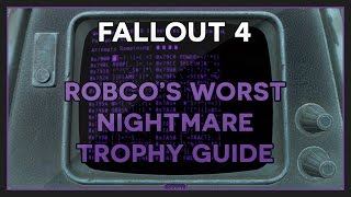 Fallout 4 | Hacking 50 Terminals - RobCo