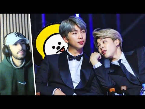 BTS Namjoon And His Baby Mochi Jimin Reaction