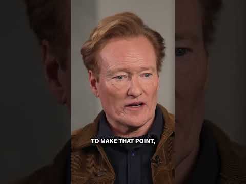 Conan O'Brien reflected on the legacy of Mark Twain as he accepted the prestigious Mark Twain Prize