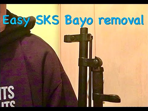 Easiest SKS Bayonet removal and install