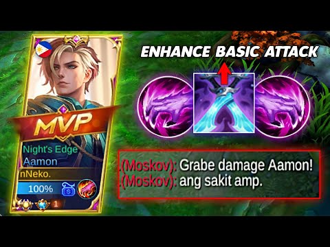 HYPER CARRY AAMON + SHADOW TWINBLADES🔥 ONE HIT DELETE! AAMON BEST BUILD 2022