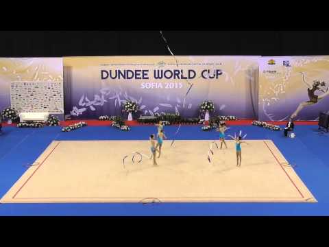 FIG RG Dundee World Cup 2015 - Finals - Uzbekistan - 5 ribbons