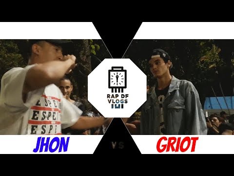 Jhon Vs Griot 1 Fase - Pré-Seletiva -  Rap Df Vlogs/Batalha do Relógio  2018