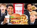 British Highschoolers Try Five Guys