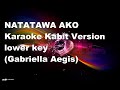 Gabriella Natatawa Ako Karaoke Kabit Version lower key