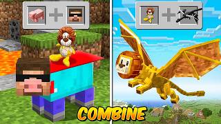 Minecraft, But You Can Combine Any Mobs!
