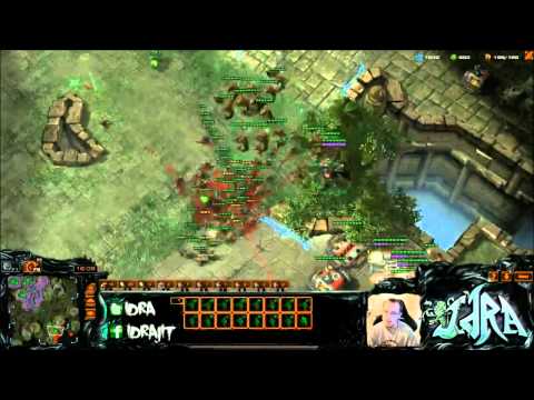 IdrA Rages and Quits vs DeMusliM - on HoTS Ladder