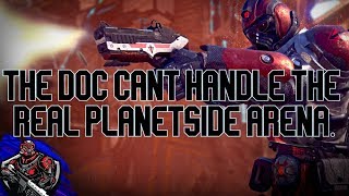 Dr. Disrespect can't handle the real Planetside Arena.