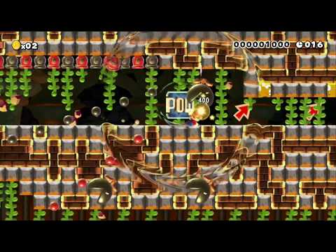 Casual:20s Dongeon SPEED RUN by Master A1 - SUPER MARIO MAKER - NO COMMENTARY 1AW