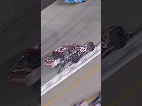 kasey kahne's wall ride walked so ross chastain's video game move could run