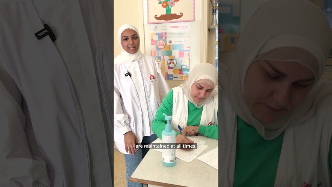 MSF nurse Fatima Khalil on providing care in Lebanon