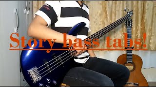CHON - Story (bass cover with tabs!)