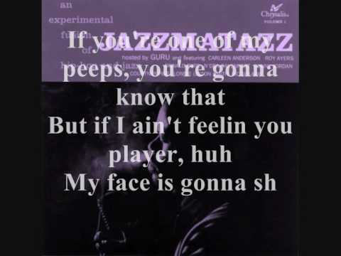 GURU feat Angie Stone-Keep Your Worries(with lyrics)