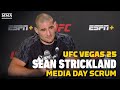UFC Vegas 25: Sean Strickland Shoots Down Brendan Allen Rematch Talk: 'That Guy's Such A Douchebag'
