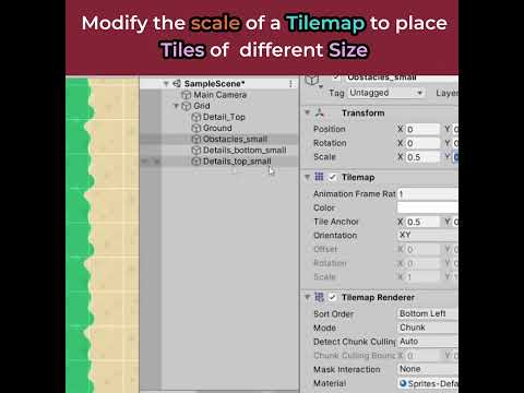 Placing Tiles of different Size on a Tilemap in Unity 2D