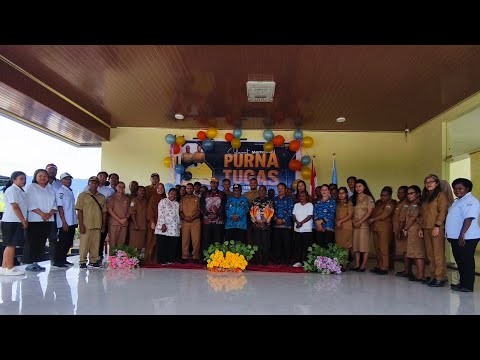 Selamat Memasuki Purna Tugas Bapak Yosep Yewen, S.Sos Kepala Dinas Pendidikan Pemuda dan Olahraga