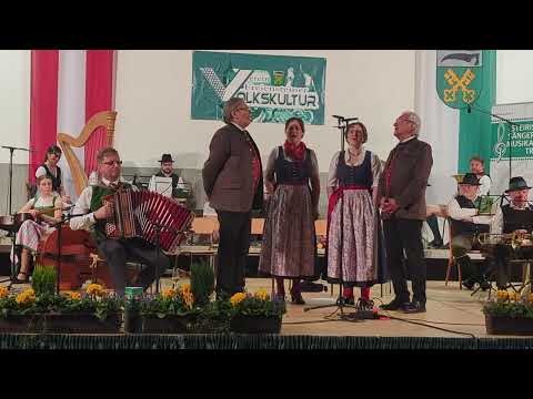 Der Kärntner Viergesang mit Gottfried Hubmann -  In da Mölltålleitn - Komponist Karl Josef Zill