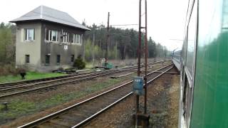 preview picture of video 'Odcinek Herby Nowe - Kłobuck z okna pociągu relacji Katowice - Kłobuck'