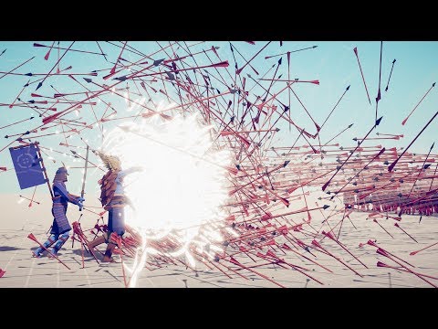 THOR & SHOGUN vs RANGED UNITS - Totally Accurate Battle Simulator TABS