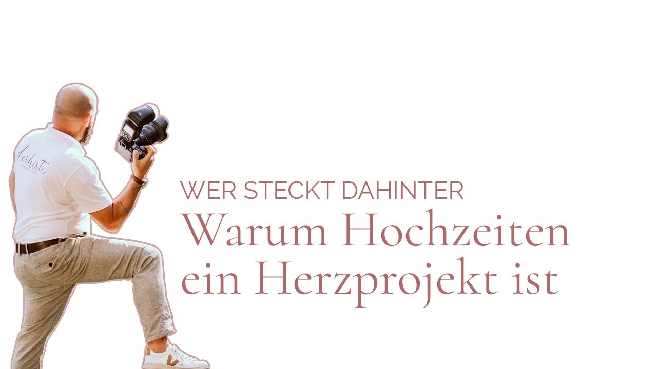 Warum bin ich Hochzeitsfotograf