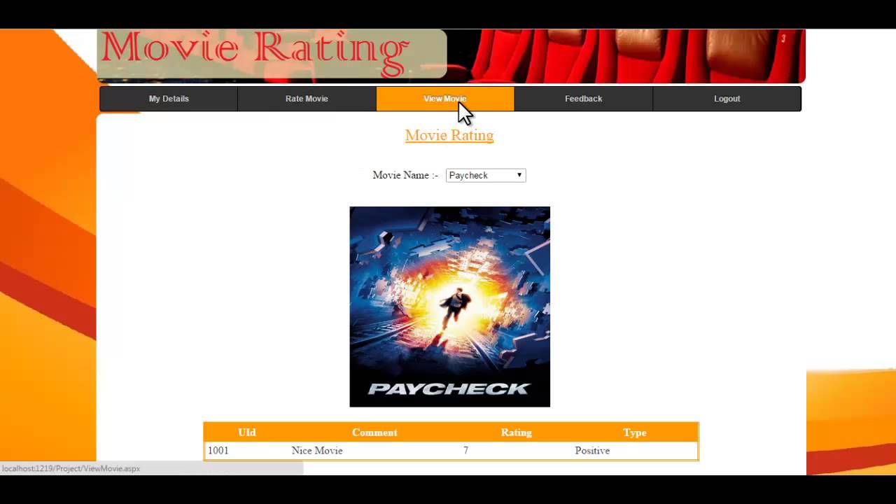 Sentiment Based Movie Rating System