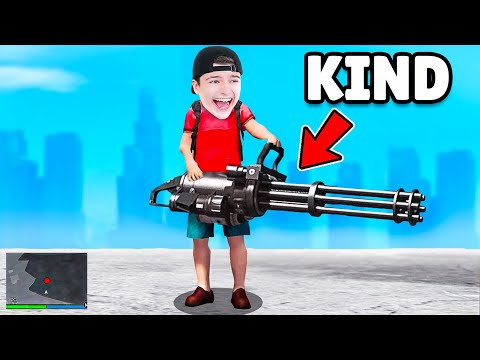24 STUNDEN als KLEINER JUNGE in GTA 5 Spielen!