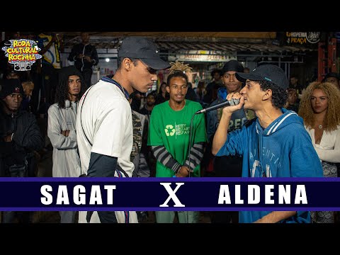 SAGAT X ALDENA -2ª FASE - Roda Cultural da Rocinha: 99ª EDIÇÃO