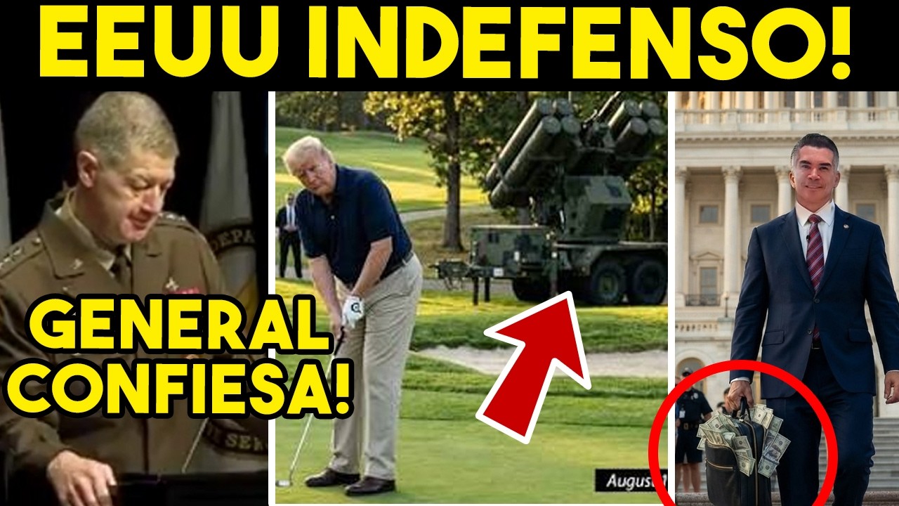 Pesadilla total! GENERAL CONFIESA EEUU: SIN DEFENSAS, temen a Rusia. Alito paga por protección Trump