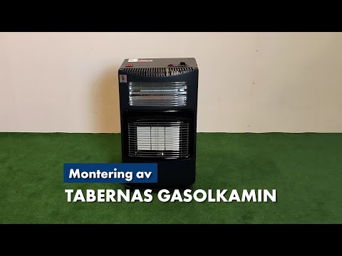 Gasolkamin Bluegaz Tabernas Hopfällbar med Fläkt