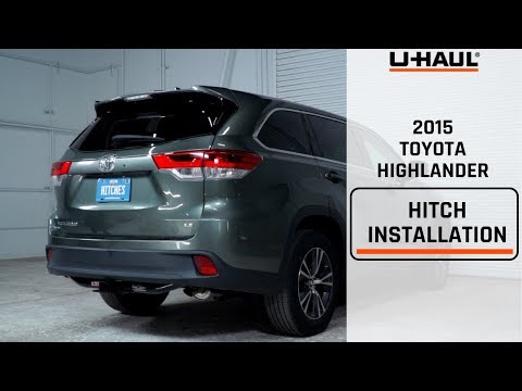 2015 Toyota Highlander Trailer Hitch Installation