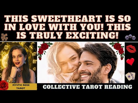 THIS SWEETHEART IS SO IN LOVE WITH YOU! AWWWW...OMG! THIS IS EXCITING!!  tarot collective