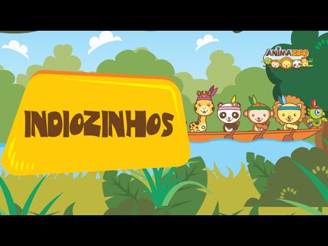 10 Indiozinhos 🏹 | Música Infantil Educativa para  Contar até 10 | Animazoo Kids 🦁🐼🐵🦒🦜