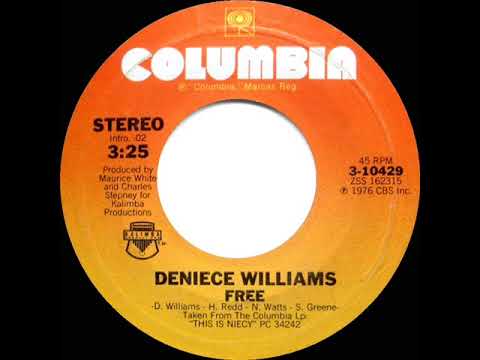 1977 HITS ARCHIVE: Free - Deniece Williams (stereo 45 single version--#1 UK hit)