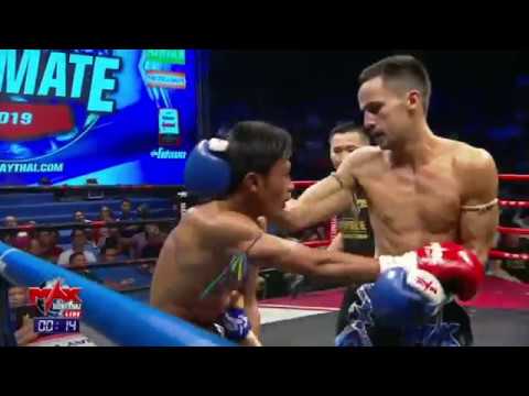 Josh Suramach (TigerMuayThai) vs Petchtae Sor.Jor.Toipadriw @ Max Muay Thai highlights