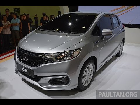 2017 Honda Jazz hybrid facelift - quick walk-around preview