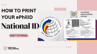HOW TO PRINT YOUR ePhilID NATIONAL ID