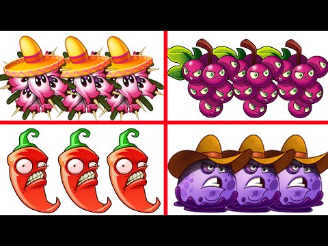 PvZ 2 4 Super Team Plants Vs Team Zombies Part 81 - Team So OP !!!
