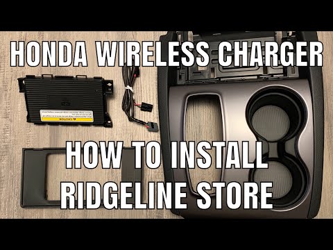 Honda Accord Wireless Charging Installation