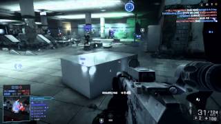 Battlefield 4: Unlocking the F2000 on Op. Metro [PS4 Gameplay]